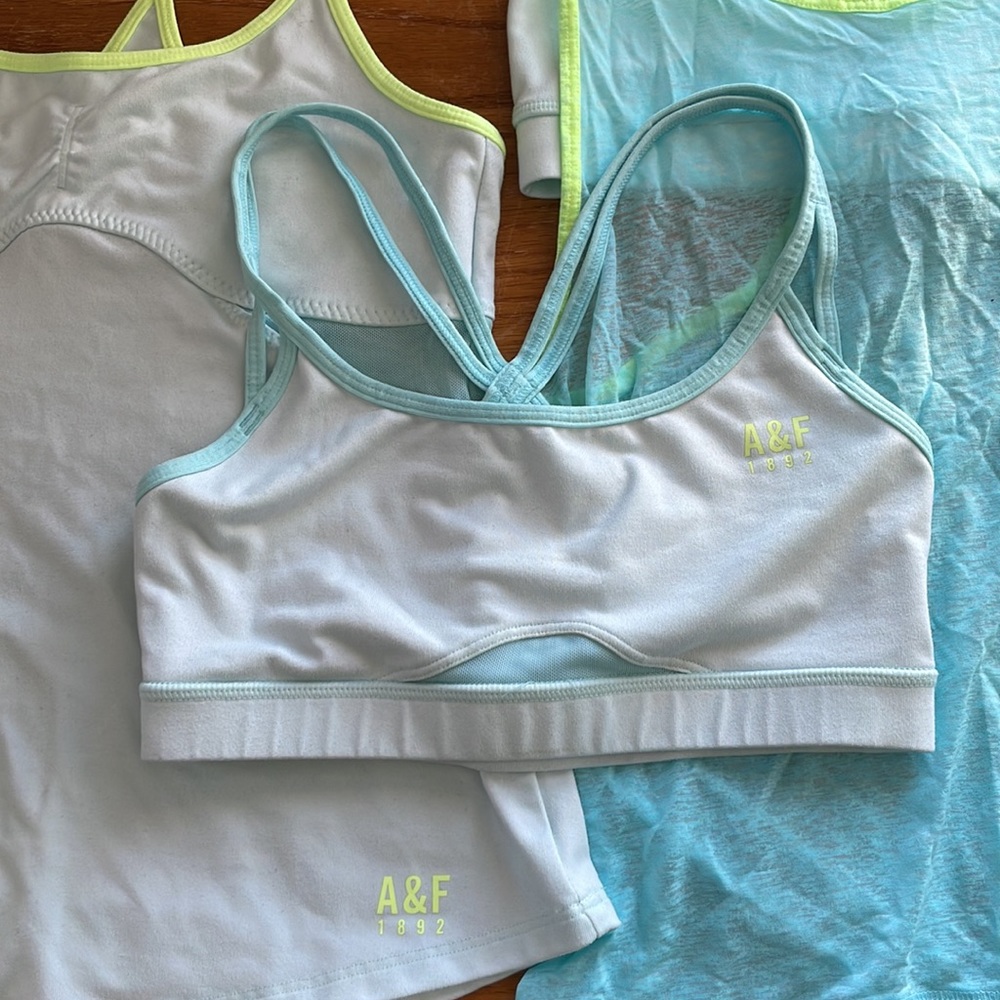 Abercrombie & Fitch Activewear Bundle•Light Blue•XS